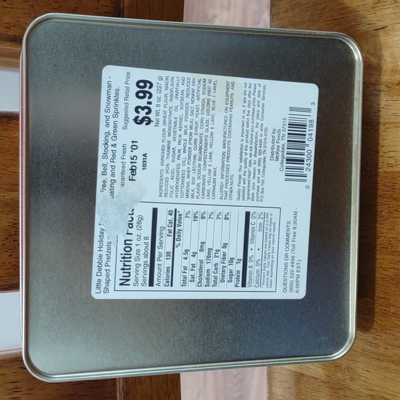 🎅Little Debbie Christmas 2000 tin🎄🤶 - Picture 3 of 4